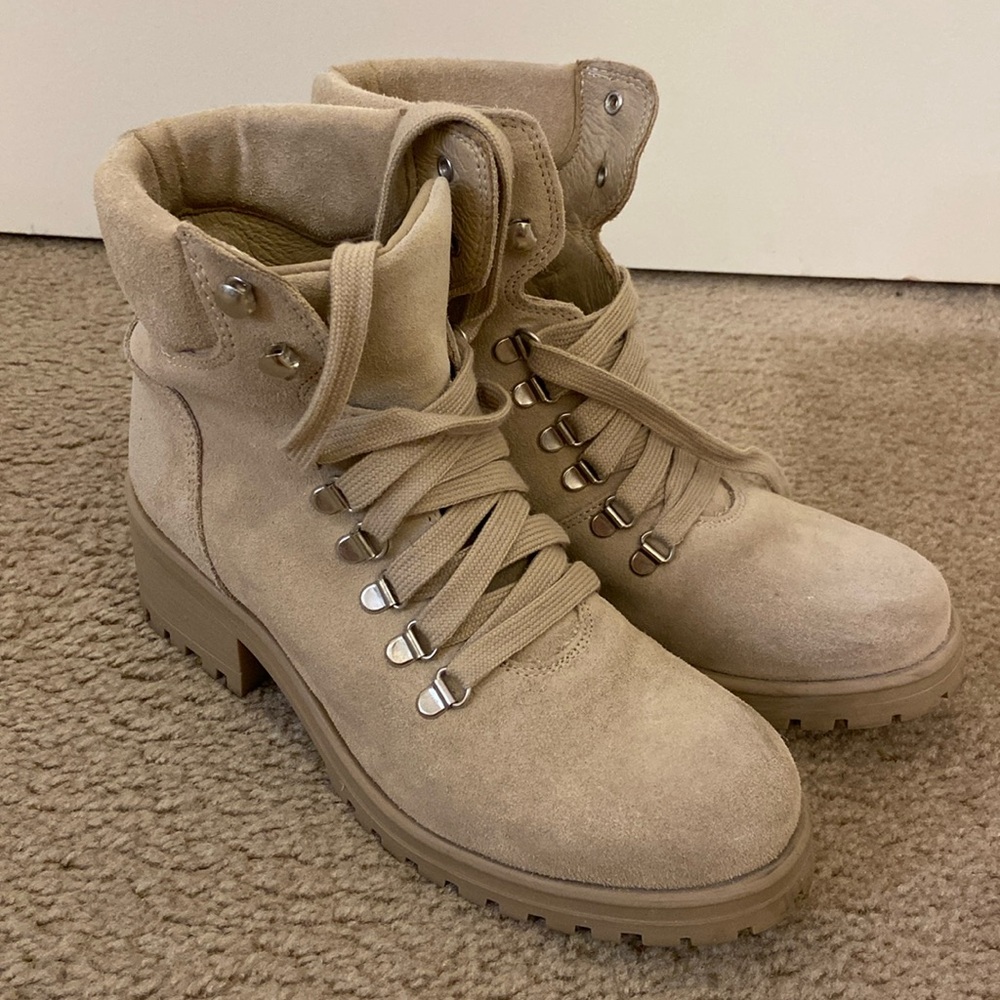 Steve Madden Galway suede heeled boots